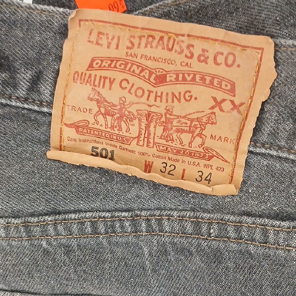 Levi's Men's Gray Jeans MADE IN U.S.A